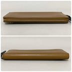 Loewe Knot Zip Around Wallet Camel — view 6