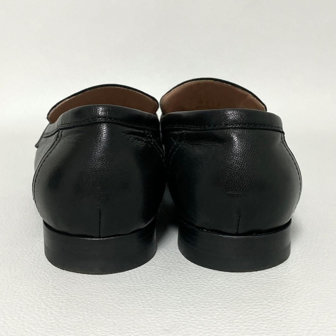 Hermes Moccasins Paris Loafers 35.5 Black — view 4