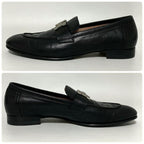 Hermes Moccasins Paris Loafers 35.5 Black — view 5
