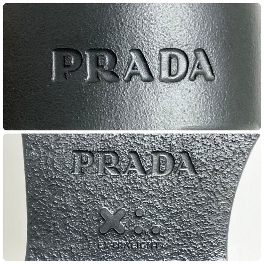 Prada Monolith Side Gore Boots 35.5 Black Short — view 8