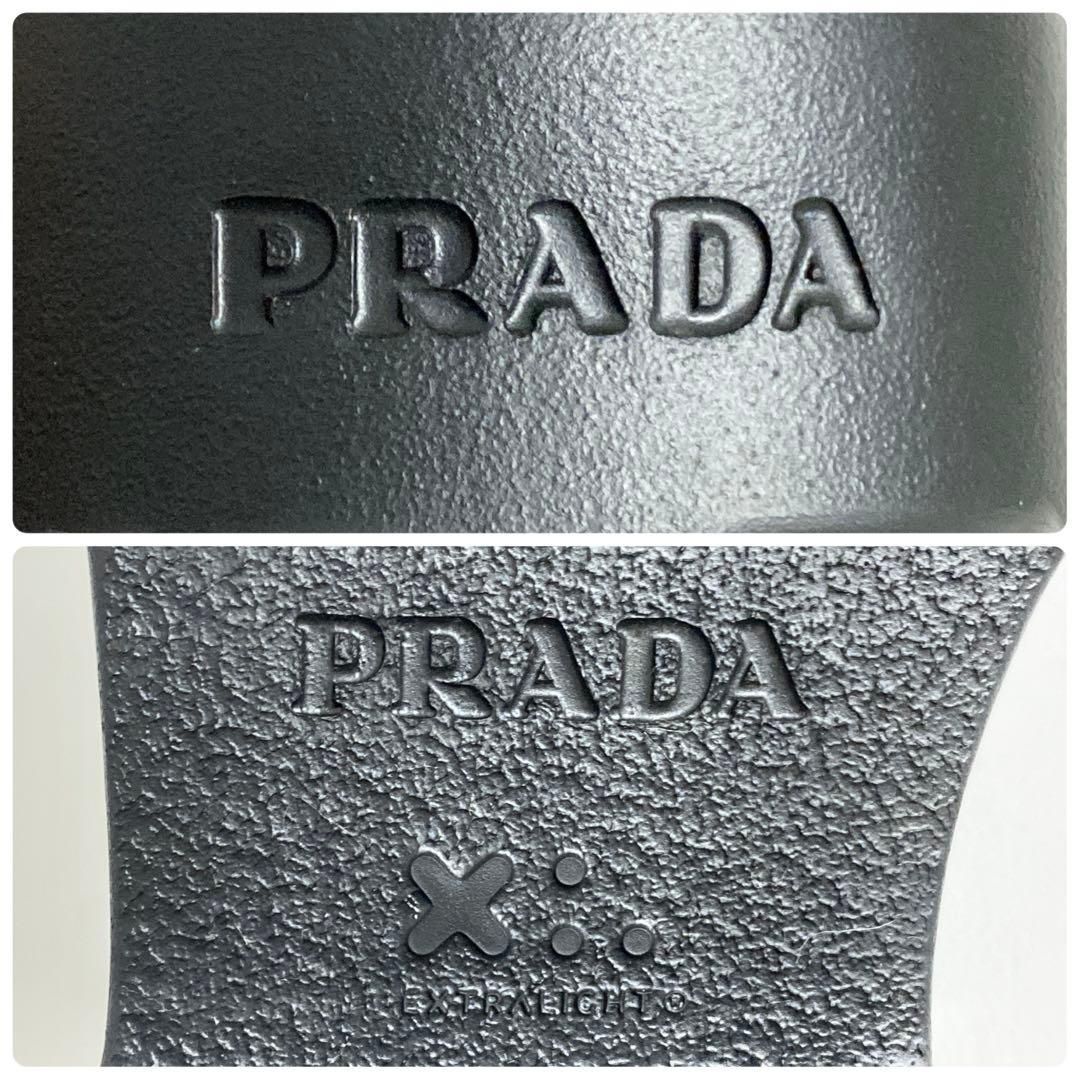 Prada Monolith Side Gore Boots 35.5 Black Short — view 8