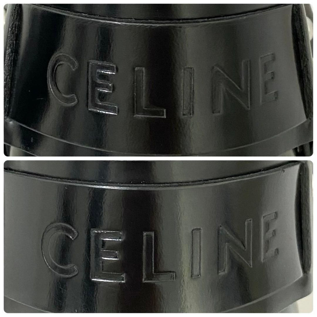 Celine Camargue Biker Chelsea Boots 39 Black — view 8