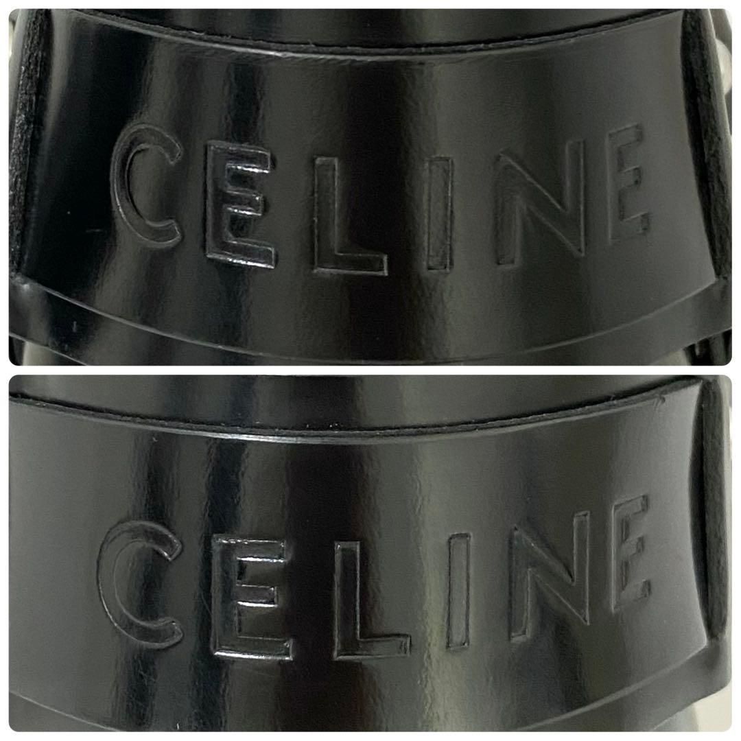 Celine Camargue Biker Chelsea Boots 39 Black — view 8