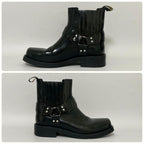 Celine Camargue Biker Chelsea Boots 39 Black — view 6