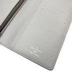 Louis Vuitton Wallet White Taigarama Portefeuille Brazza — view 8