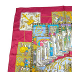 Hermes Scarf Silk Carre 90 LE Tarot Card Multicolor — view 2