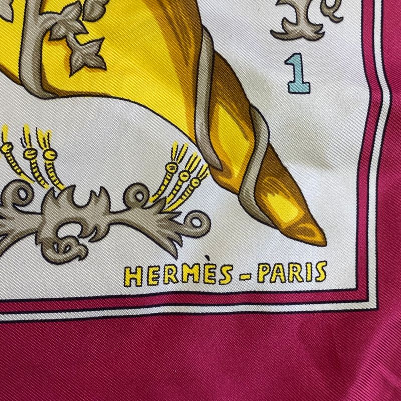 Hermes Scarf Silk Carre 90 LE Tarot Card Multicolor — view 6