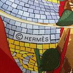 Hermes Scarf Silk Carre 90 LE Robinson CHIC Multicolor — view 7