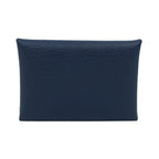 Hermes Calvi Duo Blue Navy Silver Hardware K Stamp Manufactured In 2025 — view 3