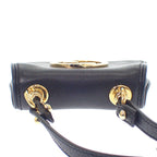 Gucci Blondie Card Case Leather Black Gold Hardware — view 9