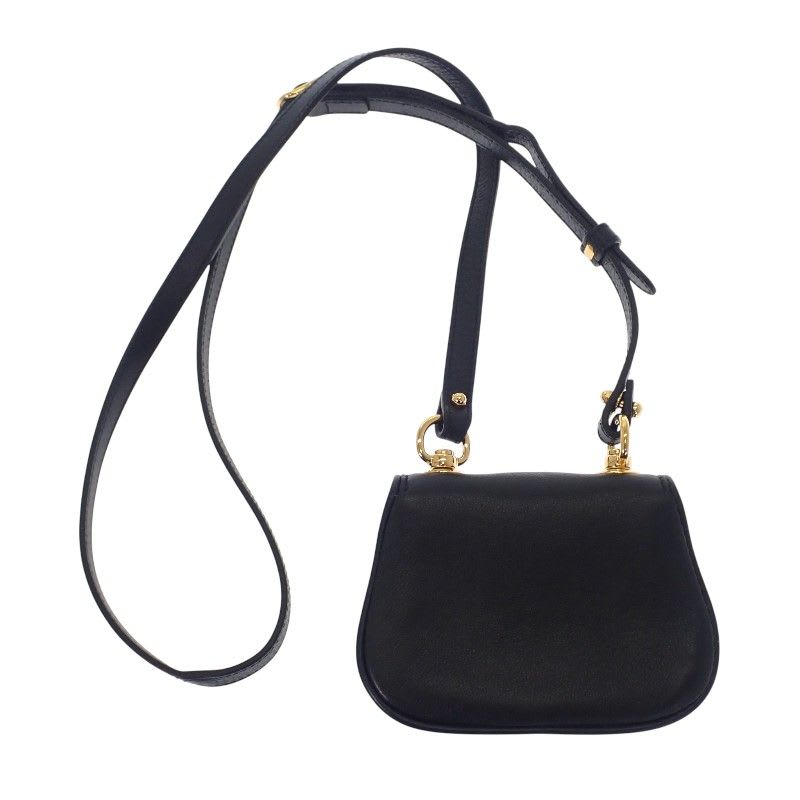 Gucci Blondie Card Case Leather Black Gold Hardware — view 5