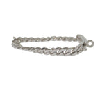 Hermes Kelly Gourmet TPM Bracelet Silver 925 Hardware — view 4