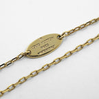 Louis Vuitton Collier Heart Foreign Love Necklace Gold — view 7