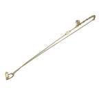 Louis Vuitton Collier Heart Foreign Love Necklace Gold — view 4