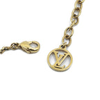Louis Vuitton Collier Heart Foreign Love Necklace Gold — view 8
