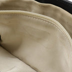 Chanel Quilted Chain Around Shoulder Lambskin Leather Black — view 9