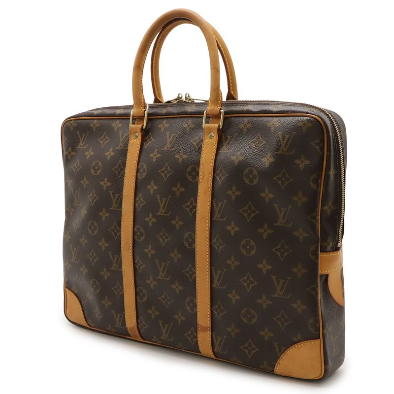 Louis Vuitton Monogram PDV Porte Documents Voyage Document Purse Business Bag — view 3