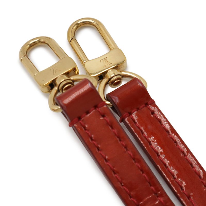 Louis Vuitton Monogram Vernis Clutch Anna Chain Bag Shoulder Bag