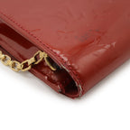 Louis Vuitton Monogram Vernis Clutch Anna Chain Bag Shoulder Bag