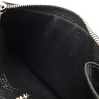 Louis Vuitton Epi Pochette Cles NM Coin Case Purse Noir Black — view 5