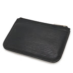 Louis Vuitton Epi Pochette Cles NM Coin Case Purse Noir Black — view 2