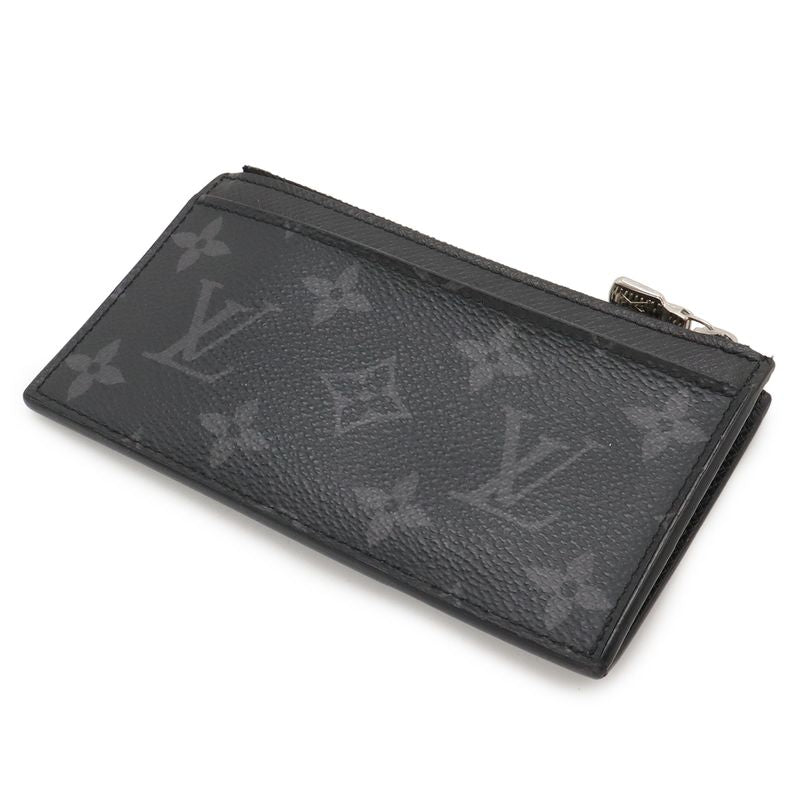 Louis Vuitton Taigarama Monogram Eclipse Coin Card Holder Case Purse — view 3