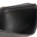 Louis Vuitton Taigarama Monogram Eclipse Coin Card Holder Case Purse — view 7