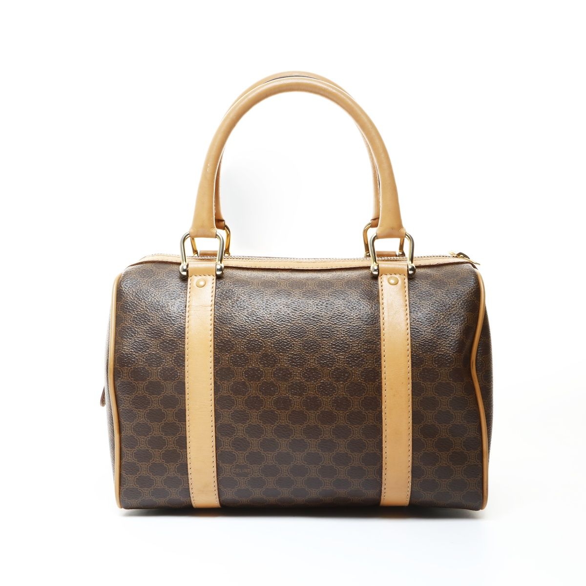 Celine Handbag Macadam Leather Brown — view 2