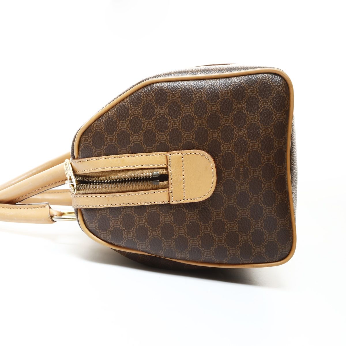 Celine Handbag Macadam Leather Brown — view 3