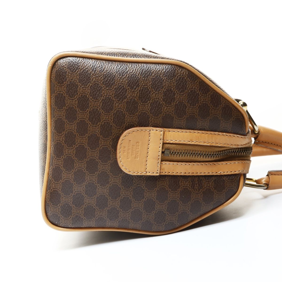 Celine Handbag Macadam Leather Brown — view 4