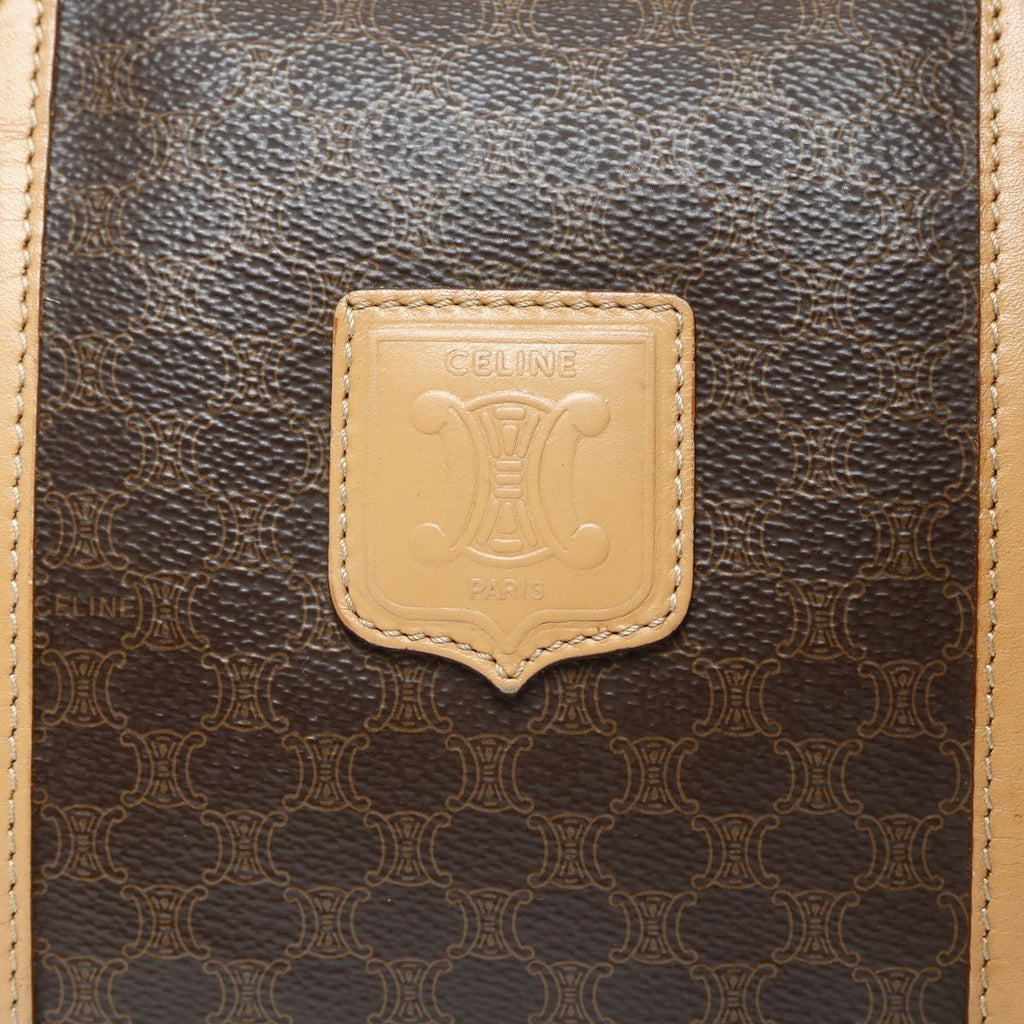Celine Handbag Macadam Leather Brown — view 8
