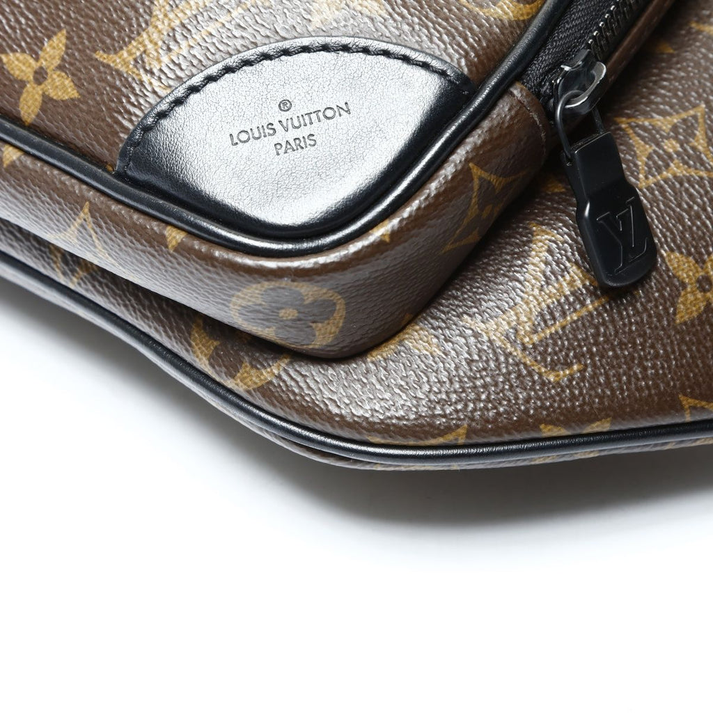 Louis Vuitton Shoulder Bag Monogram Macassar — view 6