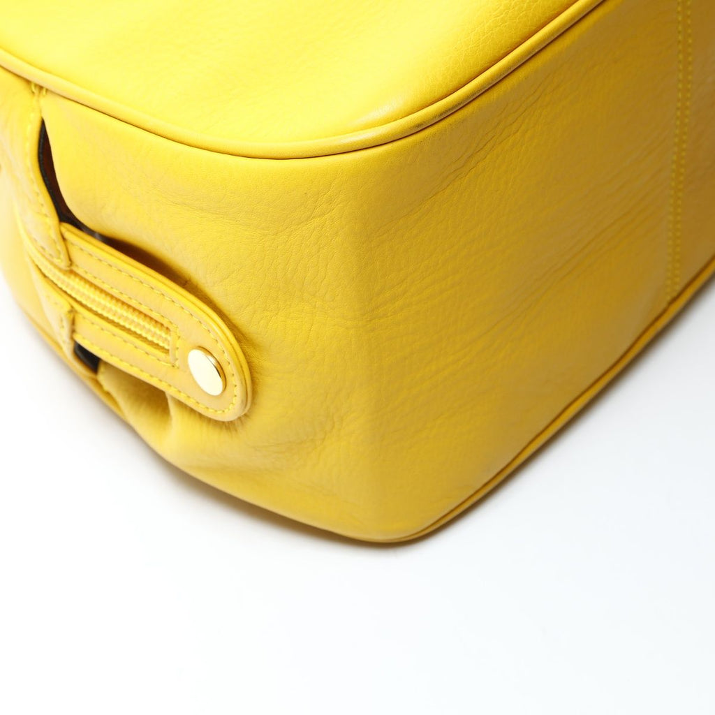 Dior Leather CD Logo Bowling Bag — view 5