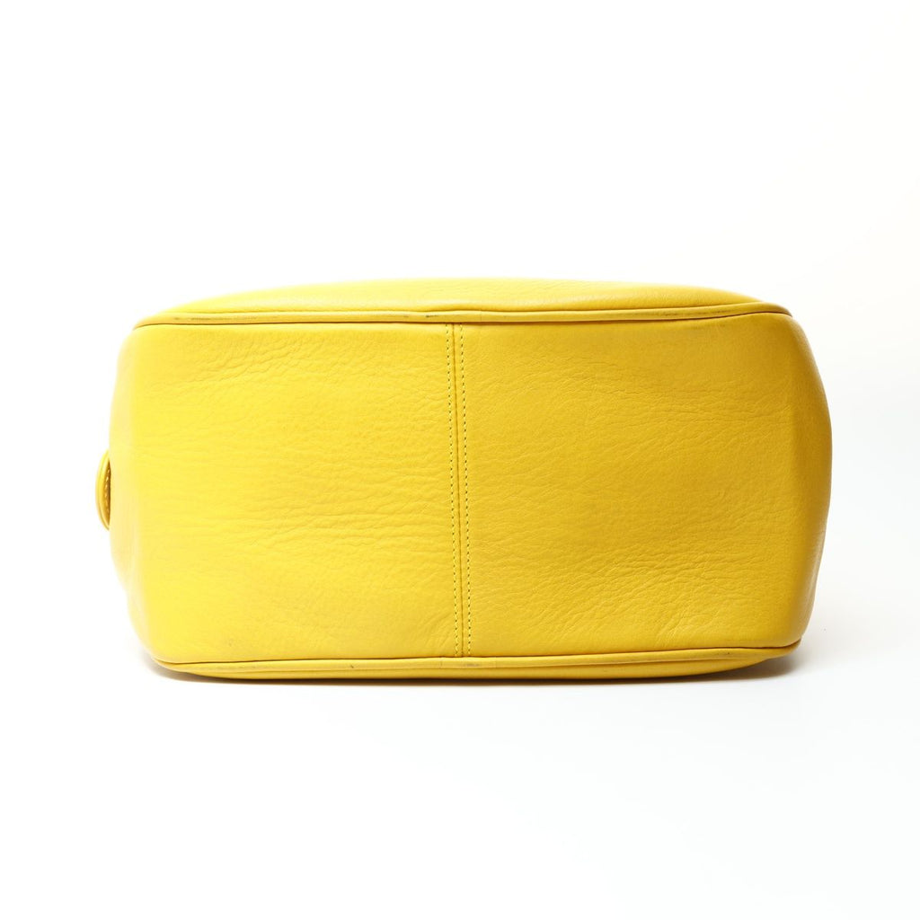 Dior Leather CD Logo Bowling Bag — view 7