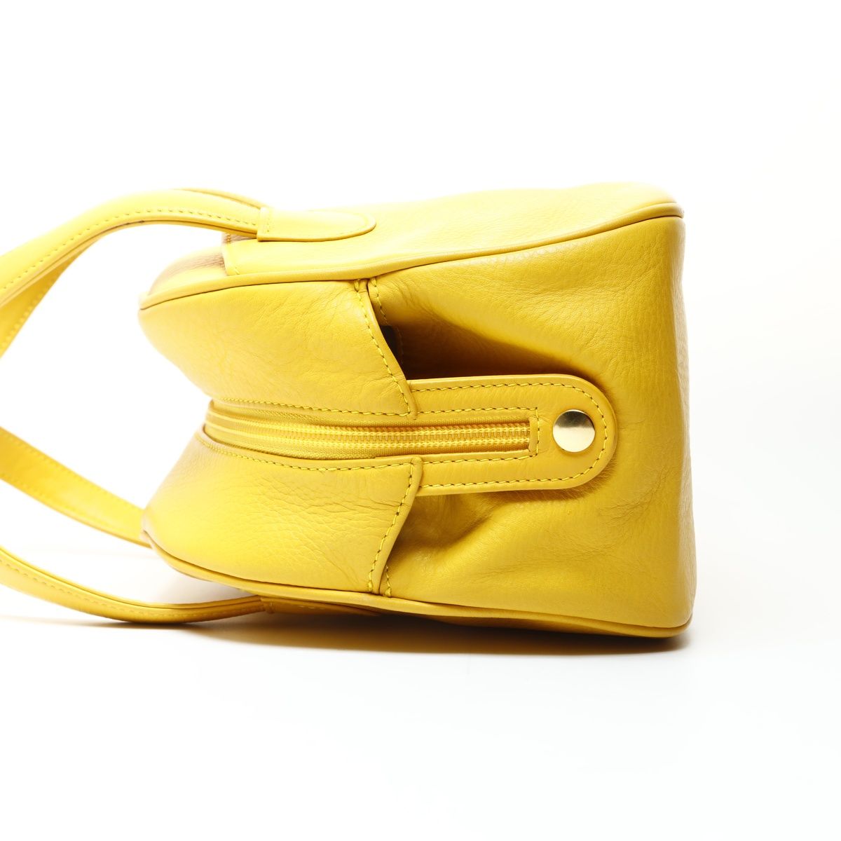 Dior Leather CD Logo Bowling Bag — view 3