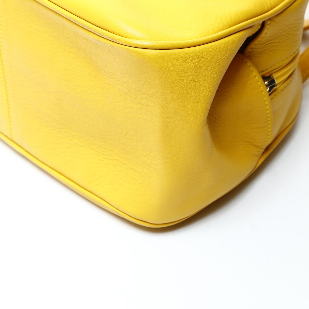Dior Leather CD Logo Bowling Bag — view 6