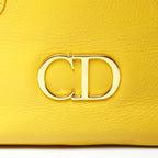 Dior Leather CD Logo Bowling Bag — view 8
