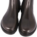 Loewe Boots Short Side Gore Leather Shoes — view 3