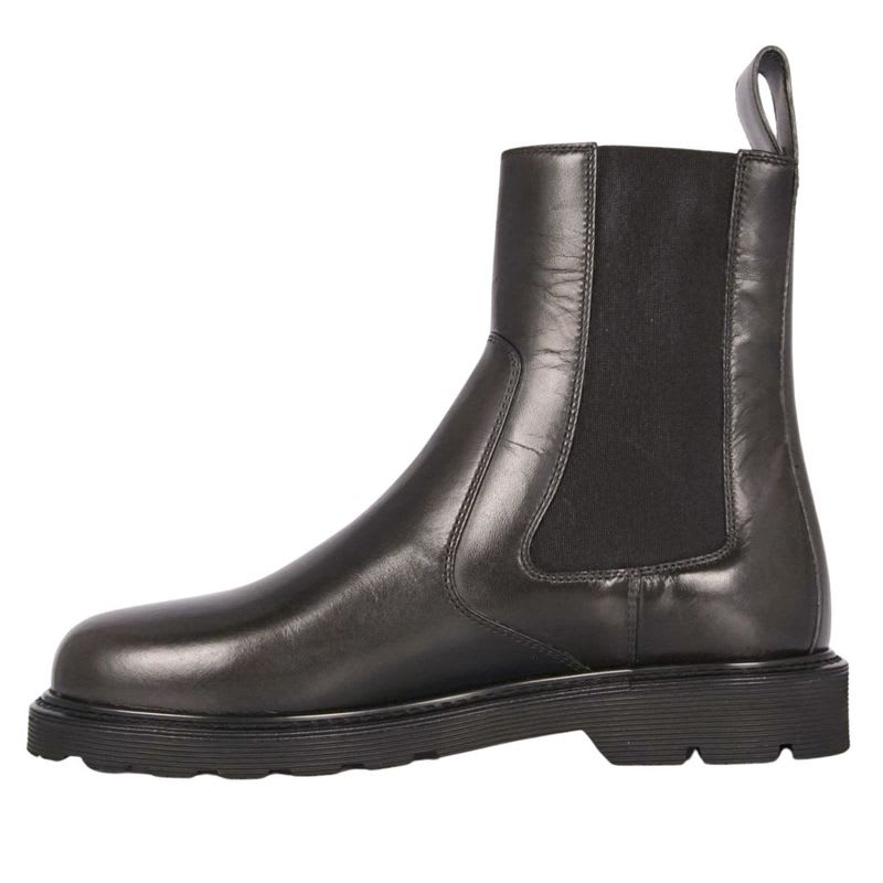 Loewe Boots Short Side Gore Leather Shoes — view 7