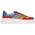 Gucci Sneakers Low Cut GG Supreme Leather Shoes — view 6