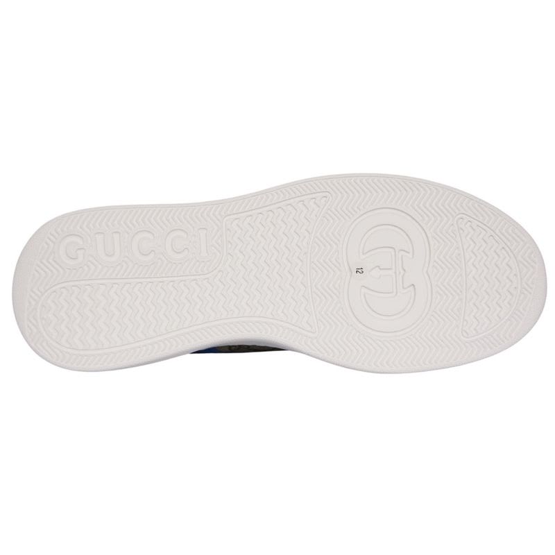 Gucci Sneakers Low Cut GG Supreme Leather Shoes — view 8