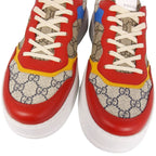 Gucci Sneakers Low Cut GG Supreme Leather Shoes — view 3