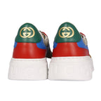 Gucci Sneakers Low Cut GG Supreme Leather Shoes — view 5