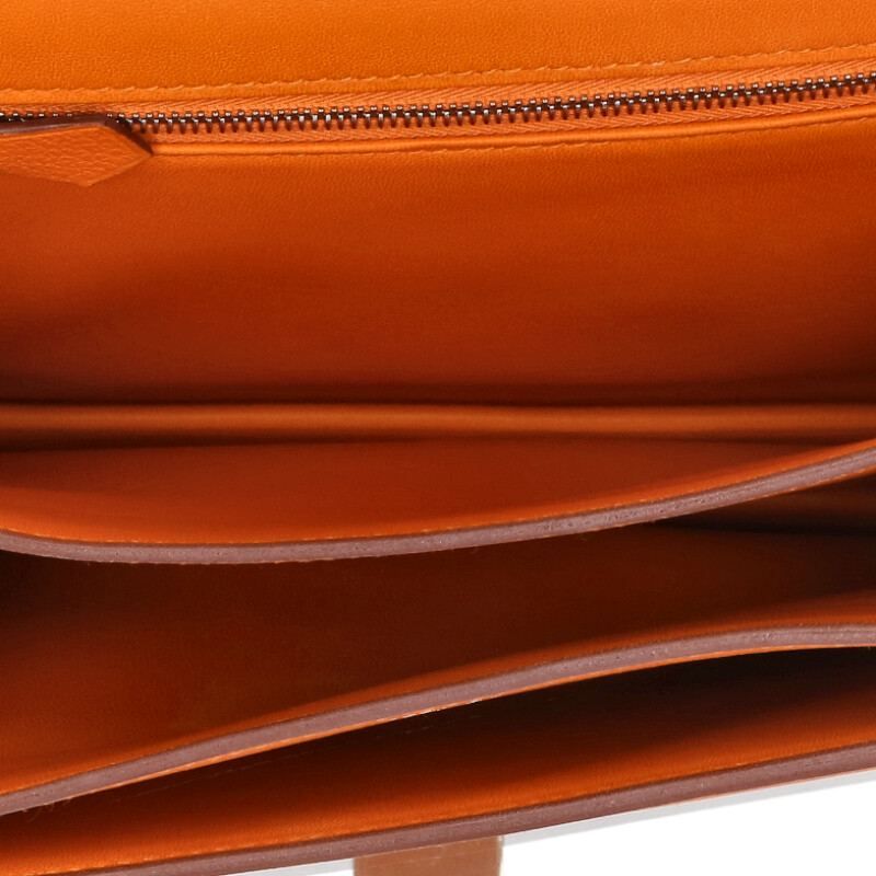 Hermes 2002 C Stamp Vaux Swift Leather Shoulder Bag — view 5