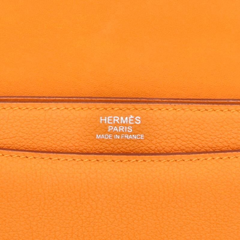 Hermes 2002 C Stamp Vaux Swift Leather Shoulder Bag — view 4