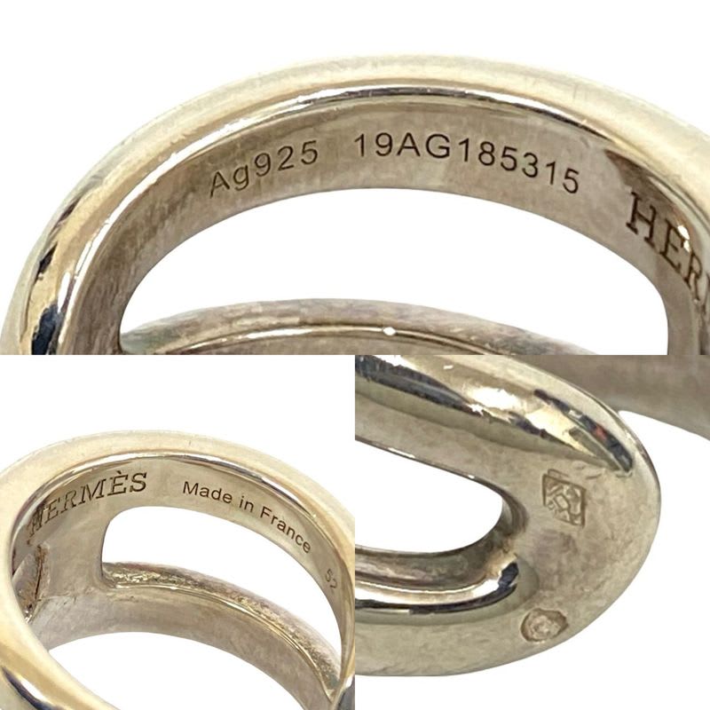 Hermes Osmozu Silver 925 Ring No 12 Accessories Small Items — view 4