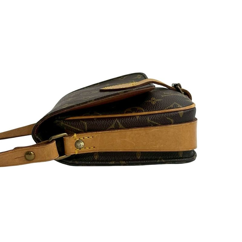 Louis Vuitton Mini Cartesiere Monogram Leather Shoulder Bag — view 6