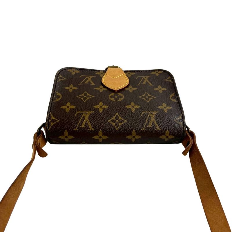 Louis Vuitton Mini Cartesiere Monogram Leather Shoulder Bag — view 5