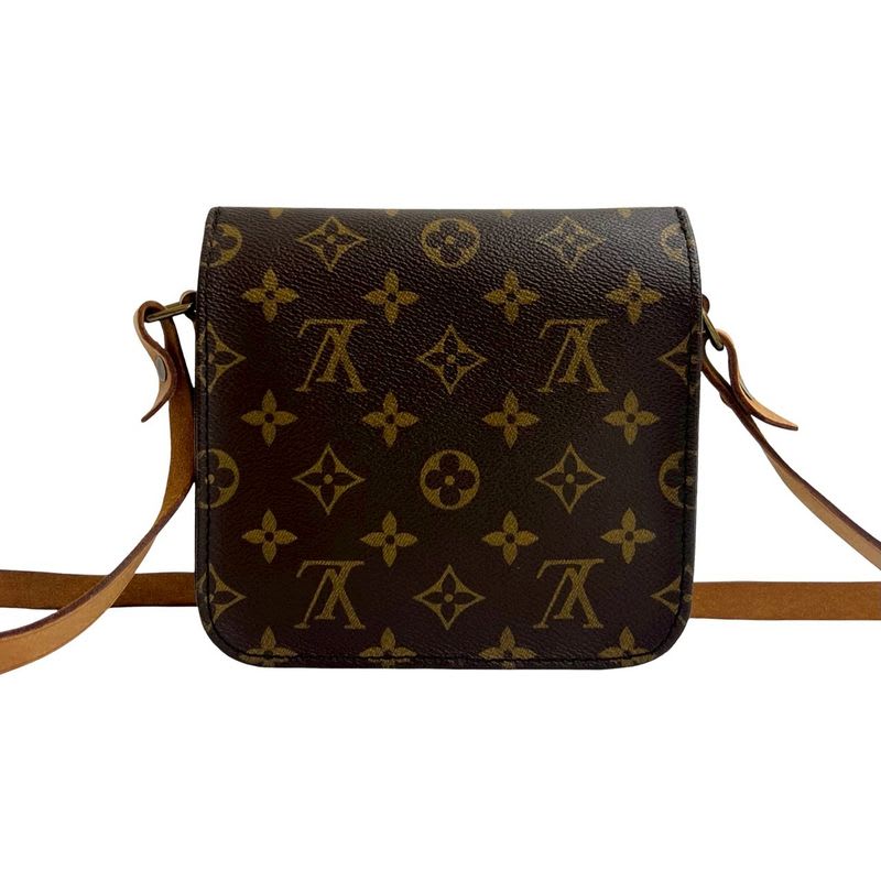 Louis Vuitton Mini Cartesiere Monogram Leather Shoulder Bag — view 4