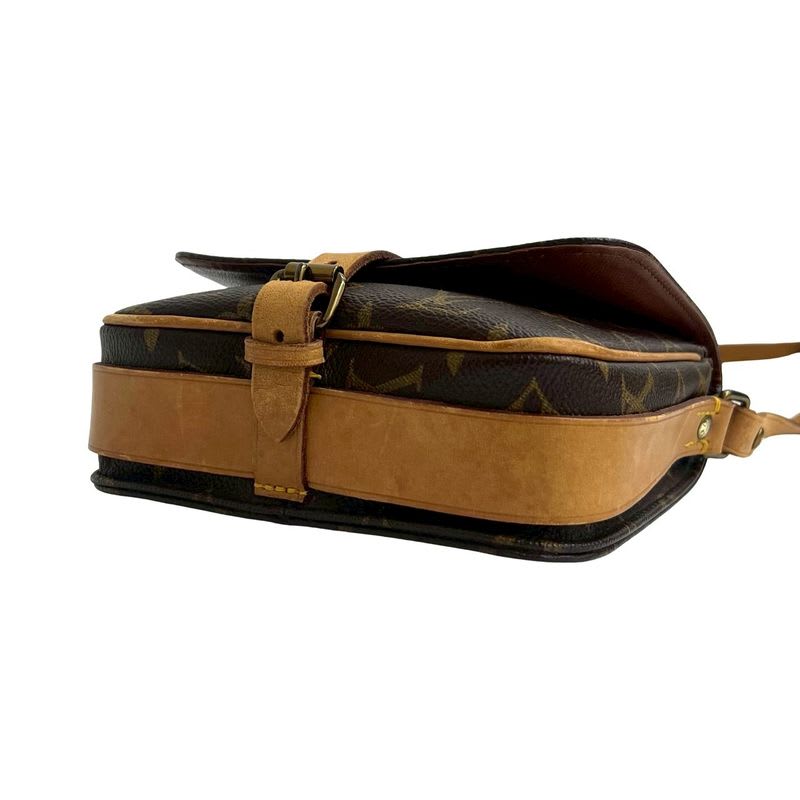 Louis Vuitton Mini Cartesiere Monogram Leather Shoulder Bag — view 9
